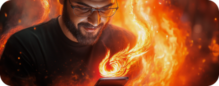 man with phone