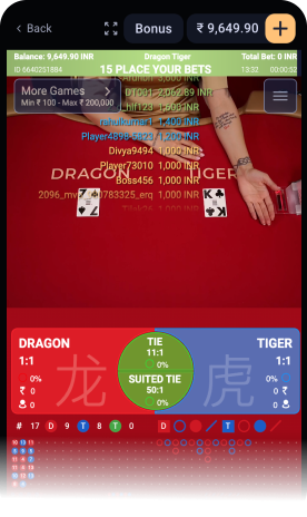 Dragon Tiger Game